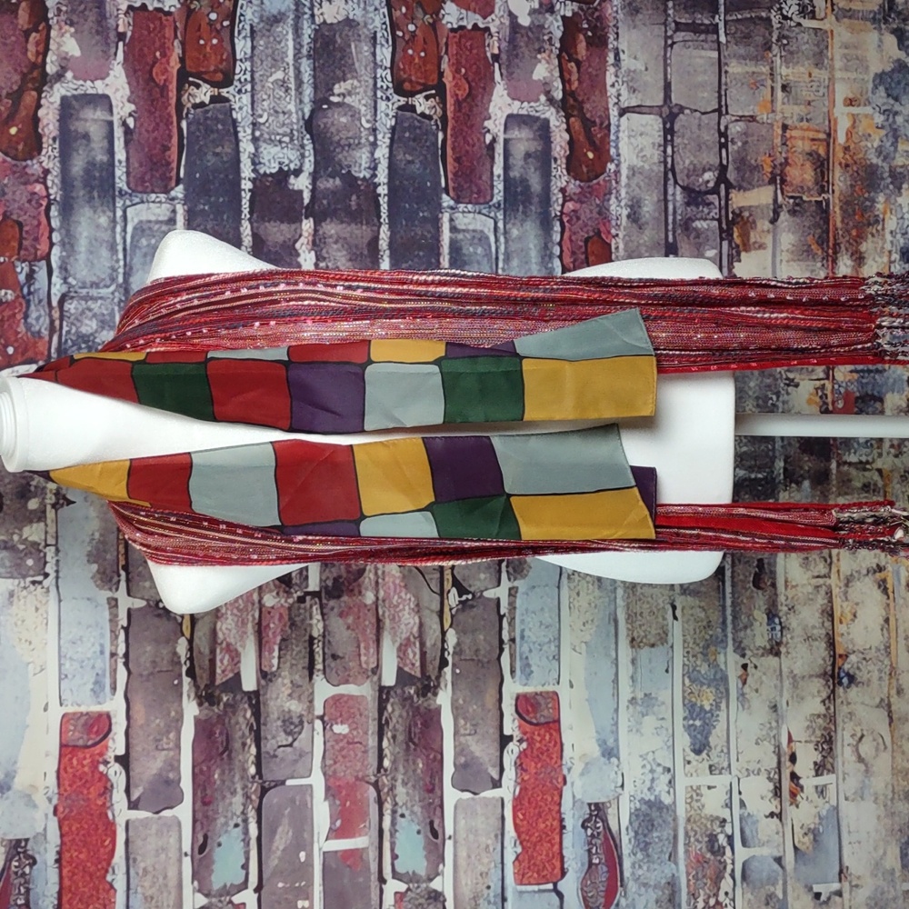 Set Of 2 Scarves